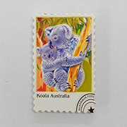 Stamp Magnet Koala & Baby